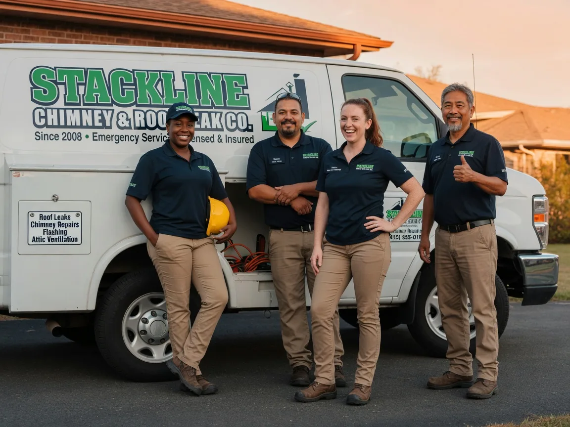 Chimney flashing repair company in Onekama, MI